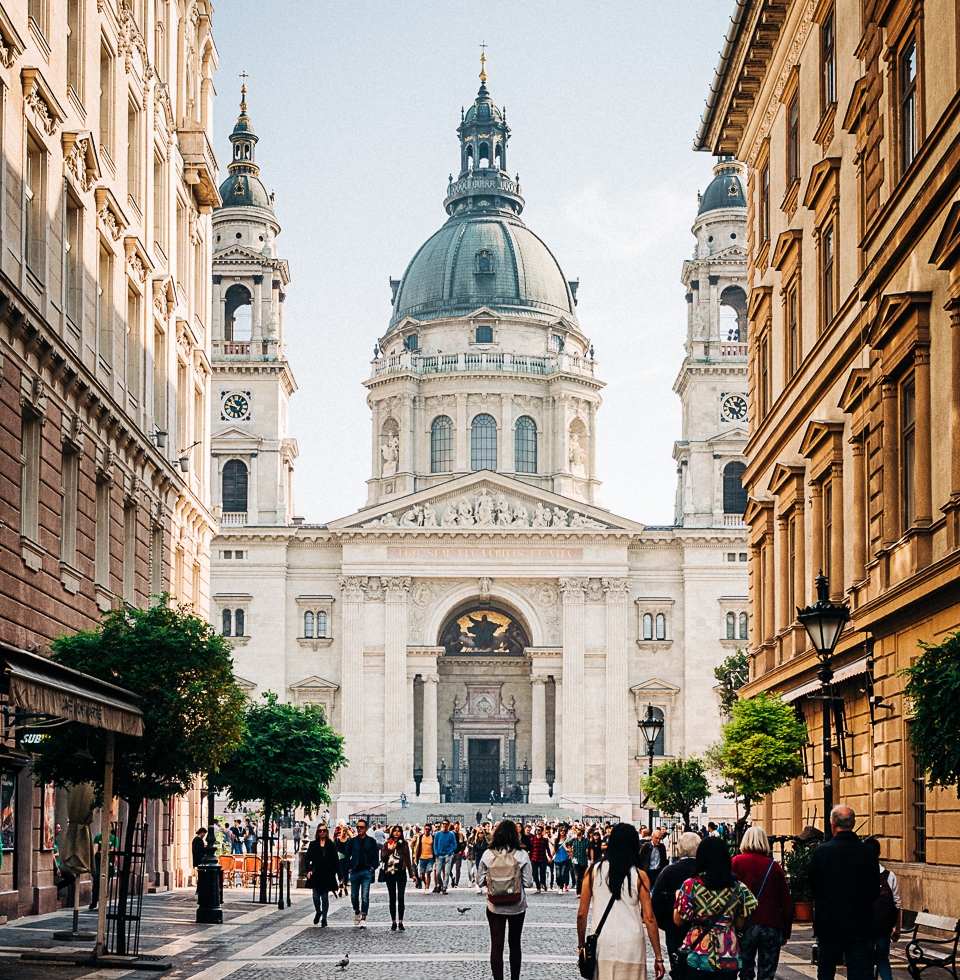 Szent István Bazilika, a beautiful church in the heart of Budapest, Hungary
